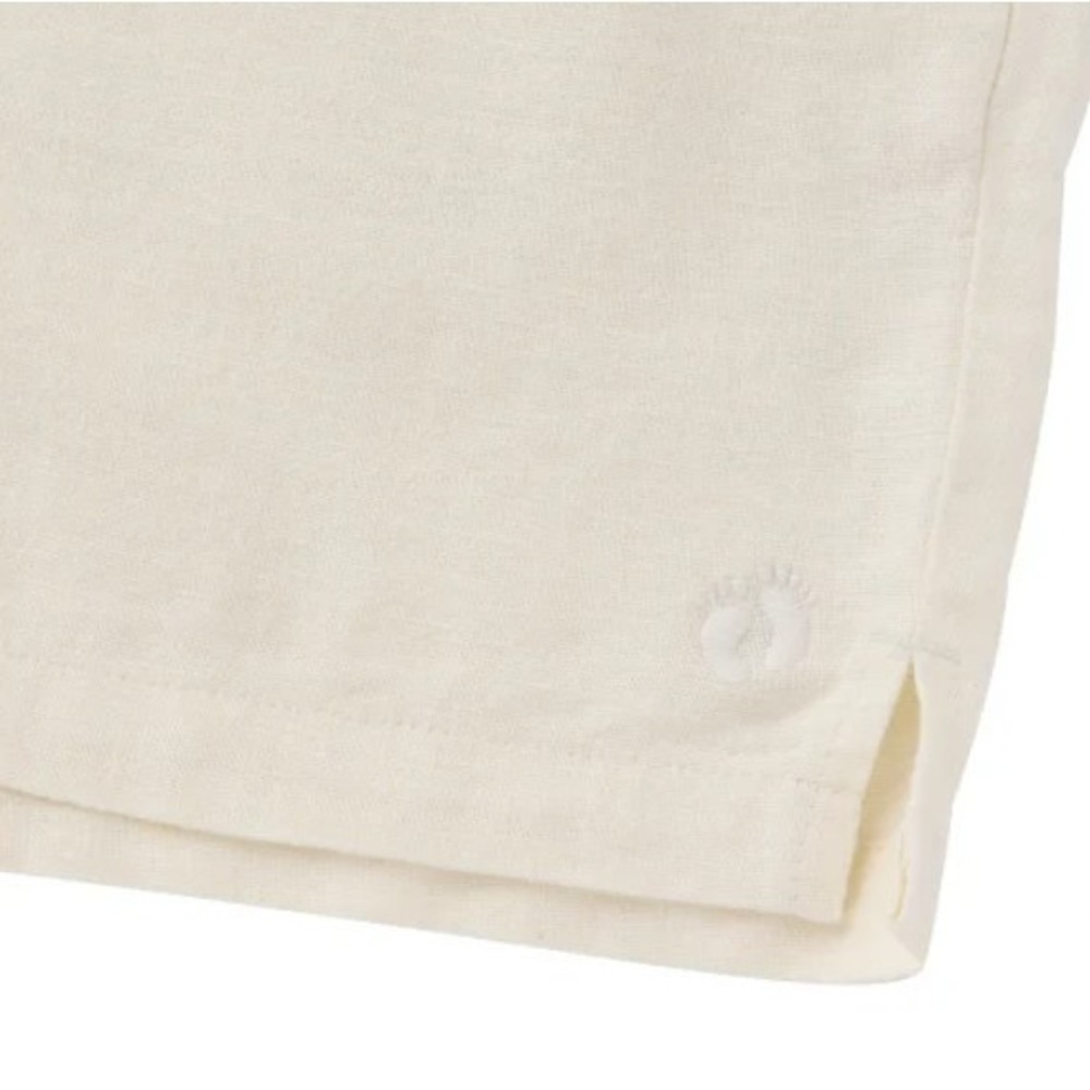 HANG TEN Linen Blend Beach Shorts XXL Sheer Cream Ivory Pull On‎ Relaxed 2XL NWT - Picture 4 of 11